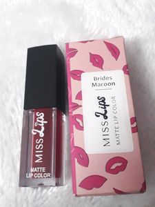 Miss lips Matte lip Color Mini Liquid Lipstick Sha