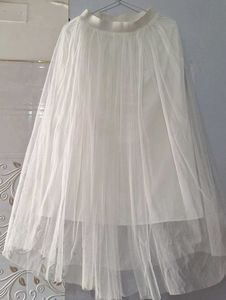 Dreamy White Tulle Skirt | Korean Style | Pristine