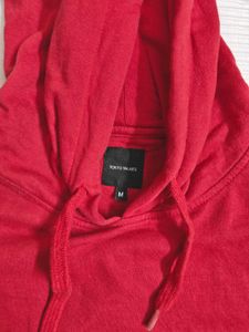 🆕 Red 'Revolution' Crop Hoodie
