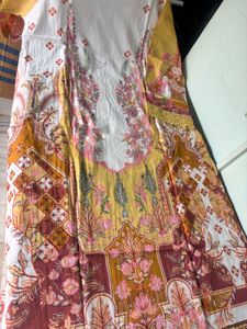 Vibrant Printed Kurta Set with Dupatta