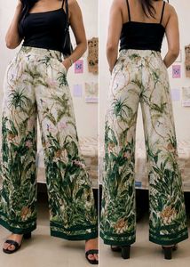 High waist Trousers Pants