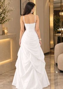 Elegant White Embellished Gown