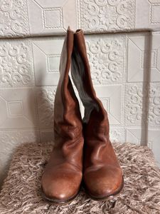 Brown Leather Boots
