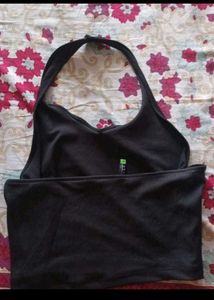 Stylish Black halter neck top