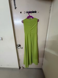 lime green dress | wore only once