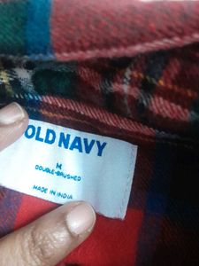 Old Navy Kicker Boot-Cut Jeans and shirt medium