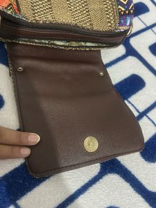 Boho Chic Woven Crossbody Bag