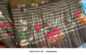 Floral Chiffon Saree