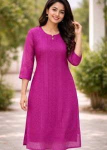 Beautiful Magenta Kurta
