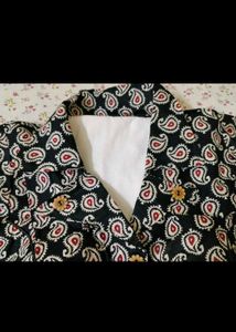 Stylish Printed Cotton Blouse