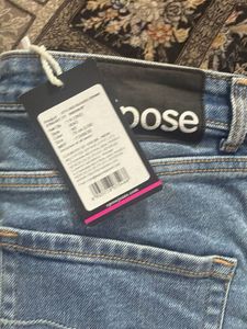 Light Wash Flared Denim Jeans