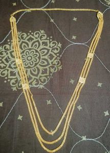 Gold Tone Layered Necklace