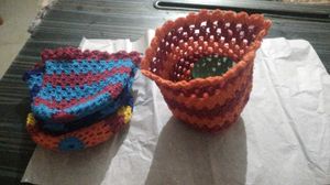 Handmade Crochet baby bottle cover upto 300ml