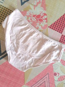 Cute Pink Briefs with "Smile Happy" Print