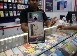 VIVO Blue Mobile Case