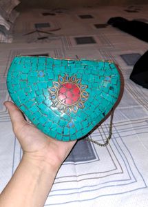 Bohemian Mosaic Clutch Bag