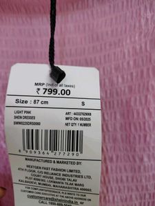 Pink Smocked Mini Dress
