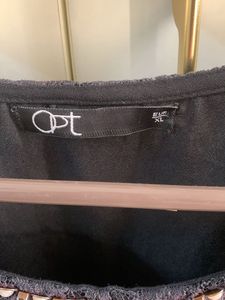 FREEBIE ON BLACK LACE TOP