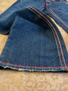 Designer Embellished Denim Jeans
