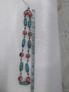 Vintage Traditional Style Floral &amp;  Beaded Ne