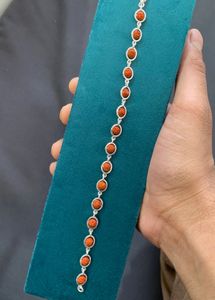 pure silver rudraksh Bracelet