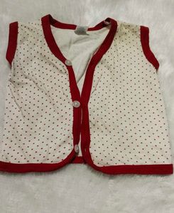 Cute Baby Girl's Sleeveless Top