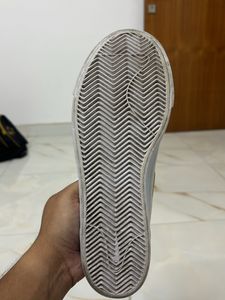 Nike White Canvas Shoes