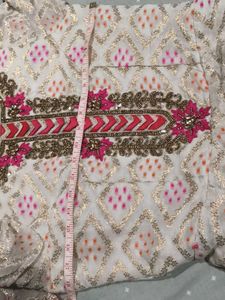 heavy detailed gown