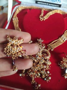 1 gm original 24k gold set