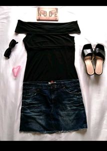 Stylish Half Shoulder Top