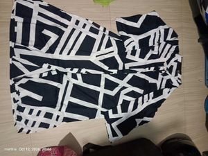 Stylish Geometric Print Maxi Dress