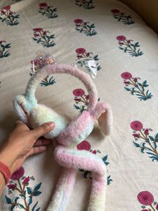 Cute Fuzzy Bunny Earmuffs