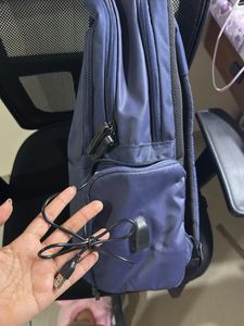 Navy Blue Laptop Backpack
