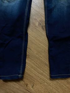 Dark Blue Straight Fit Jeans