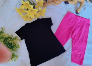 Very Cute N Beautiful H &amp;M Top With Leggings