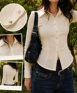 Butter Yellow Placket Blouse 🧈