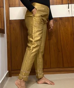 Golden Ethnic Pants| Price ⬇️ by 70‼️