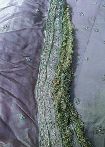 dabka Embroidered Lehenga Choli Set
