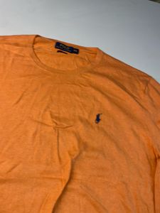 Polo Ralph Lauren Orange Crewneck Sweater
