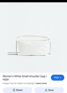 White Small Shoulder Bag