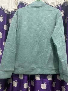 Men's Teal Zip-Up Jacket