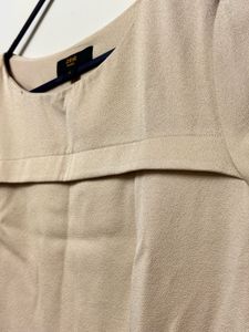 Beige Mini Dress