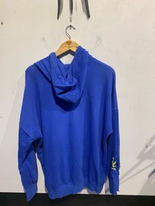 Blue Coca-Cola Graphic Hoodie