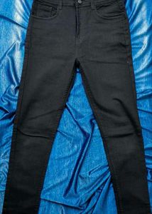 High Rise Black Jeans