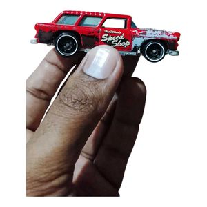 Collectible 1969 Chevy Nomad Red Station Hot Wheel