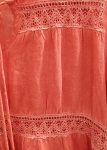 Chic Lace-Up Tunic Top