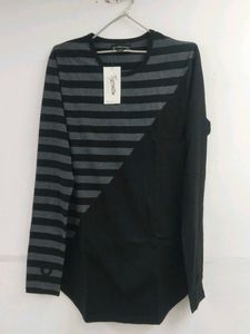 Men's Stylish Striped Long-Sleeve Shirt