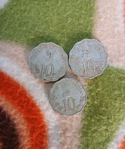 Five Ten &amp; Twenty Paise Commemorative Coins