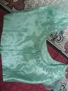 Elegant Teal Lehenga Choli Set