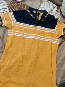 Men's Striped Polo T-Shirt